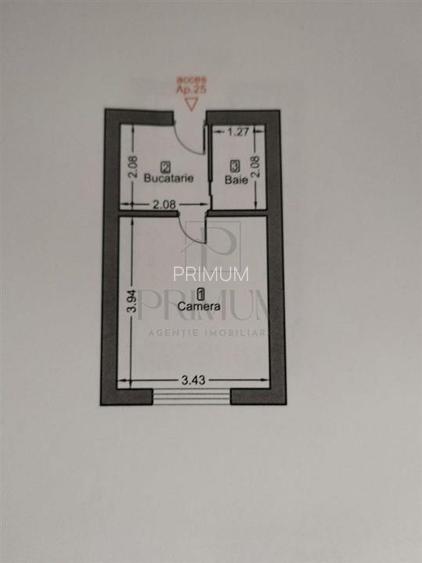 COMPLEX - AP 1 CAMERA - mobilat, utilat, etaj intermediar - 7