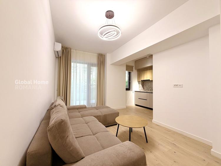 Apartament 2 camere 51,5MP | Pipera- First Estate | Terasa si curte