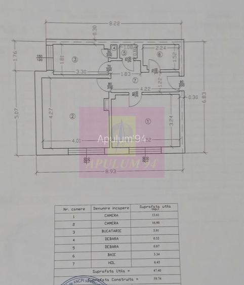 Apartament de vanzare cu 2 camere in Azuga