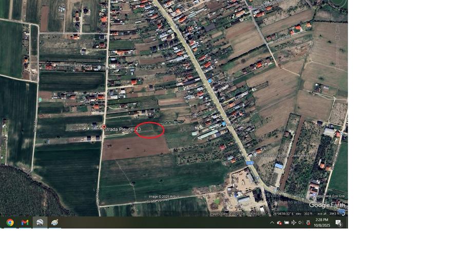Snagov - Ghermanesti, 1000 mp, deschidere 25 ml, utilitati, liber