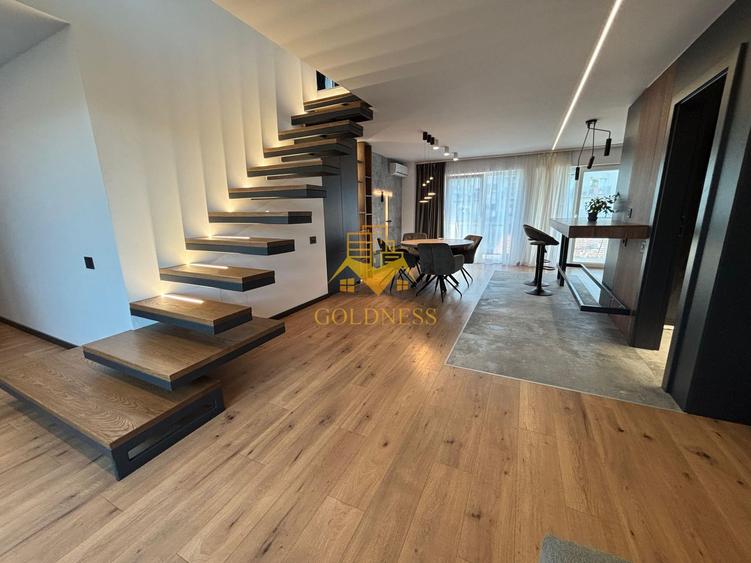Penthouse mobilat lux, parcare, AC, bloc nou, Semicentral, zona Horea