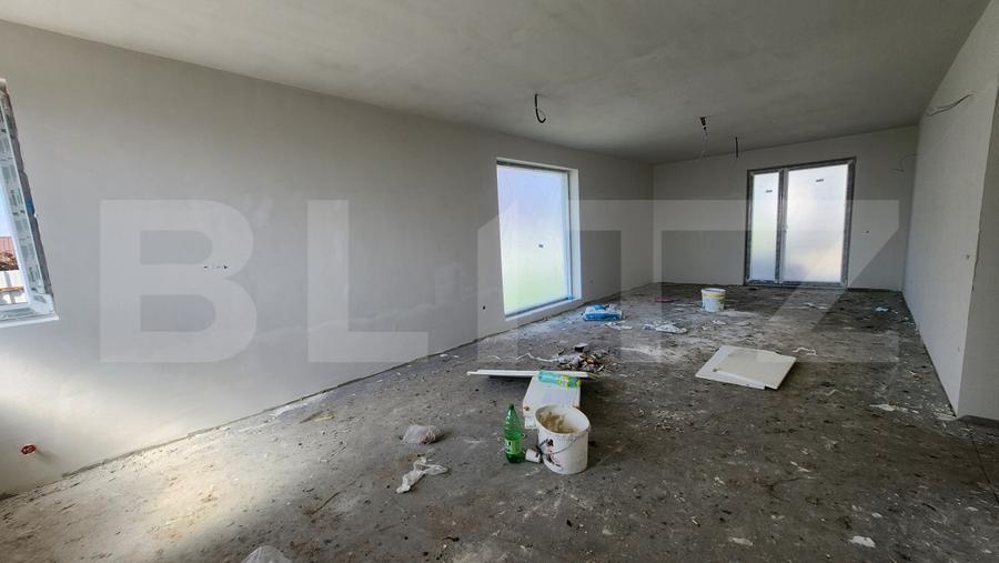 Casa In stil Mediteranean 110mp utli si teren de 530 mp in Nazna