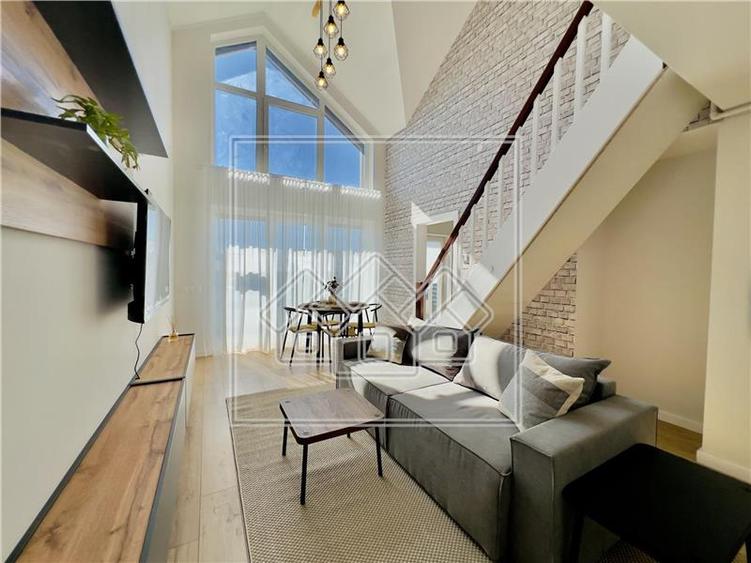 Penthouse 4 camere, intabulat, mobilat si utilat - mutare imediata