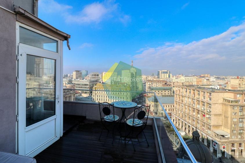 Studio 2 niveluri, terasă 11 mp, vedere spectaculoasă-Calea Victoriei - 24