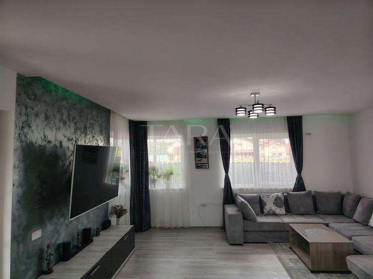 Casa individuala pe un nivel, complet si modern finisata