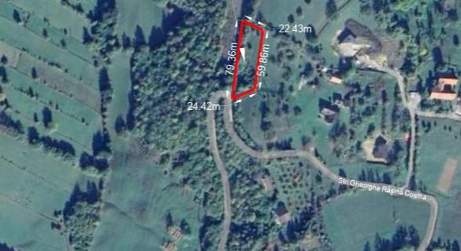 Teren intravilan 1500mp, ideal A-frame / pensiune , priveliste si pozitie excele