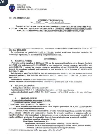 Vânzare Teren - Potențial Excelent pentru Investiții