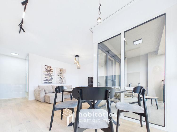 Apartament cu vedere spectaculoasă, prima închiriere,  Nord One