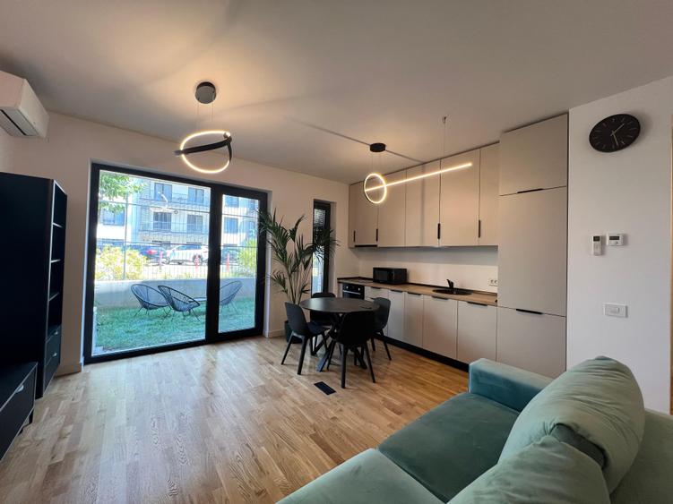 Studio + curte proprie - mobilat, utilat - Avalon Estate-Pipera