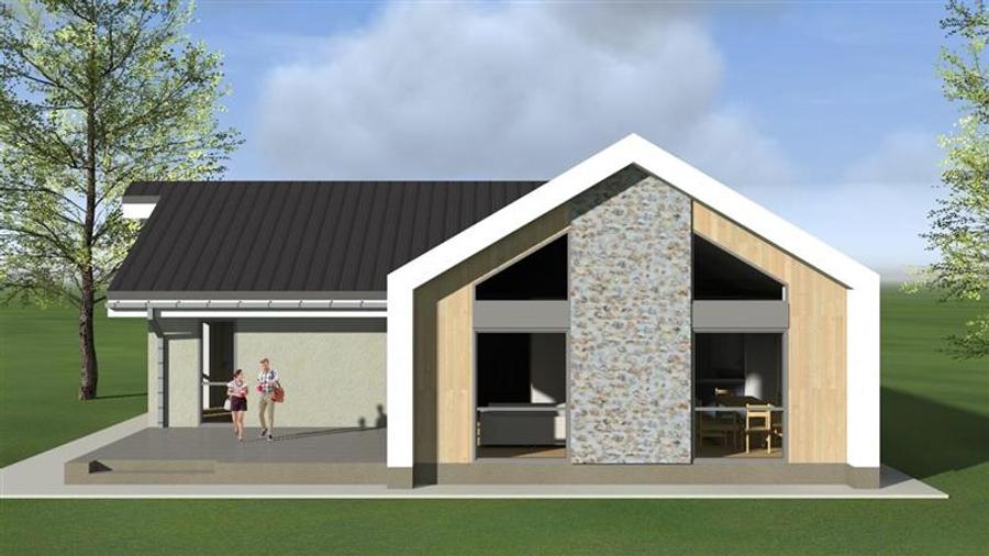 Casa contemporana,pregatita pentru mutare,colt de natura de 520 mp