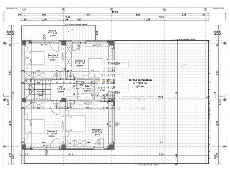 Casa individuala mobilata partial, teren 1200mp, Cisnadie zona Magura - 1