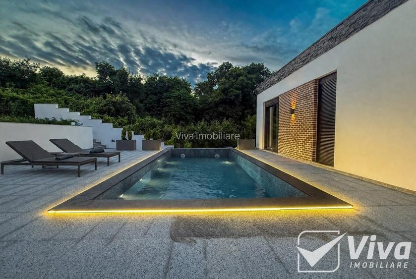 Copou-serv. Cazier Judiciar, casă cu piscină, 320mpU, 915 mp teren - 25