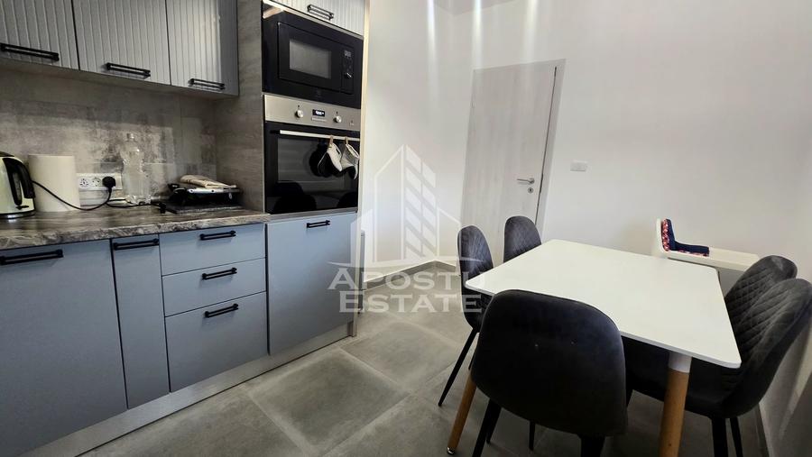 Duplex mobilat de vanzare, 3 camere si 2 bai, Mosnita Veche