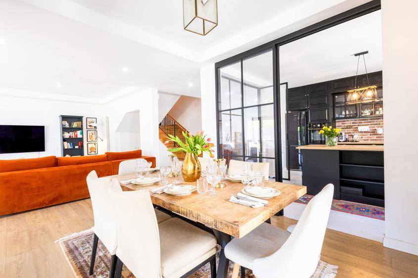 Duplex modern cu vedere către Palatul Mogoșoaia | teren 528 mp