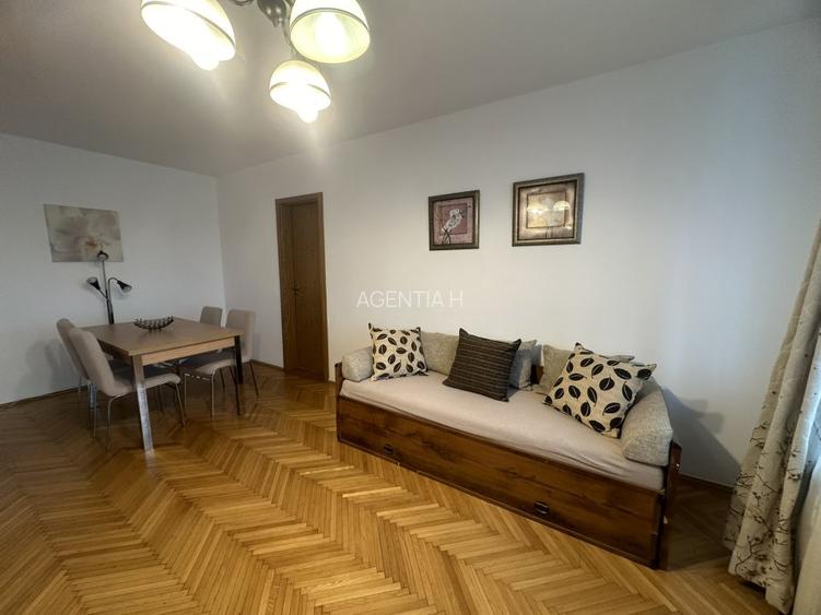 Apt 3 camere dec. Calea Victoriei, mobilat, balcon,bloc solid, vedere superba - 5