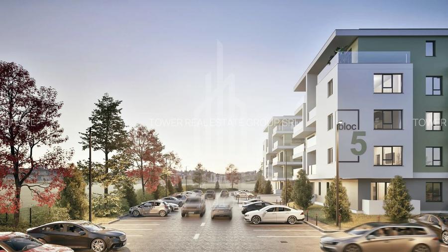 Apartament modern cu 3 camere, Rate la Dezvoltator 7 ani - 10