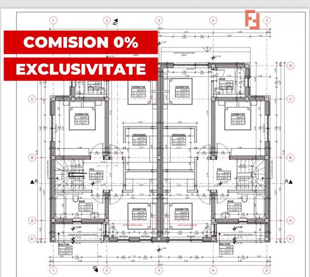 Duplex intreg 8 camere, LA ROSU, de vanzare in Sacalaz, la intrare