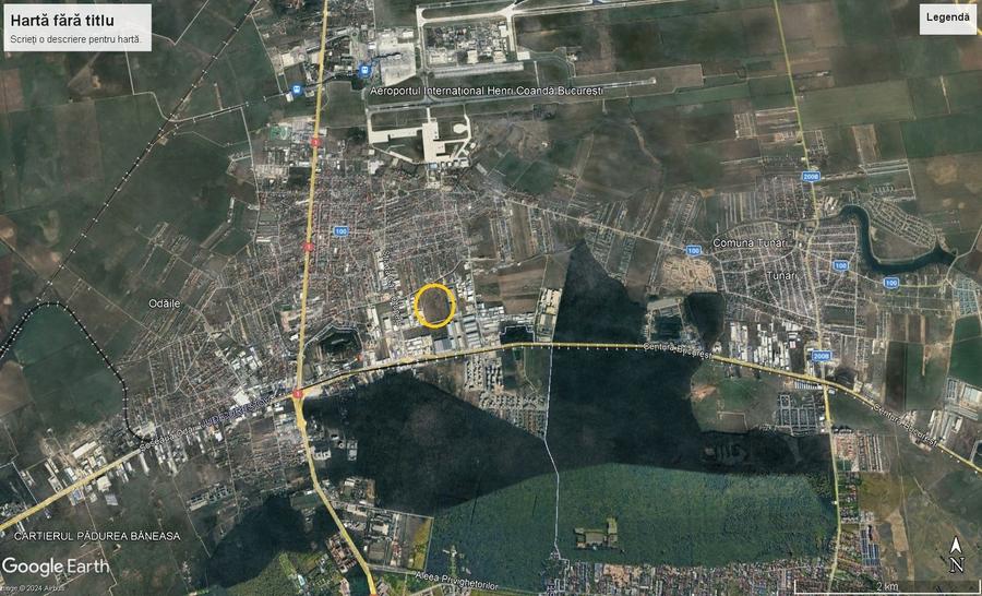 Teren Otopeni soseaua de centura OMV Petrom