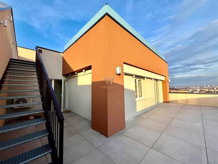 Penthouse 3 camere - 2 terase mari, 2 parcari, finisat la cheie - Calea Surii Mi