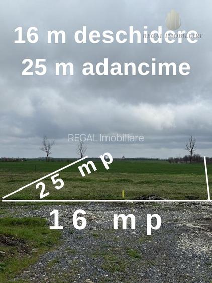 Teren Frumusani Gaz- Curent 400 mp |  D.N. 4 - 2