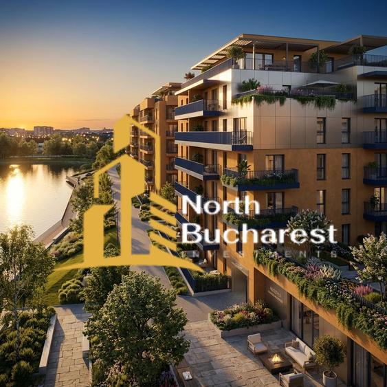 Waterfront Living în Pipera | Comunitate Privată cu Design Contemporan