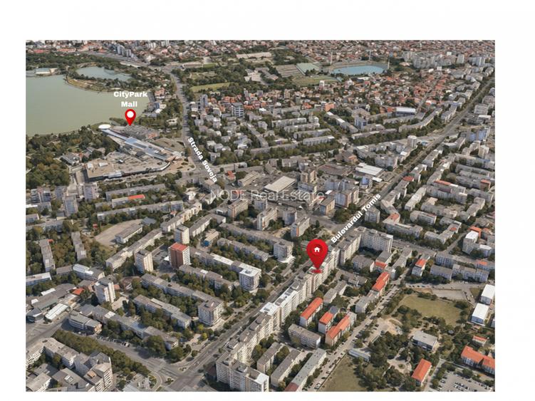 [DE VÂNZARE] Apartament 2 Camere Decomandat | Zona Tomis III – City Park M - 6
