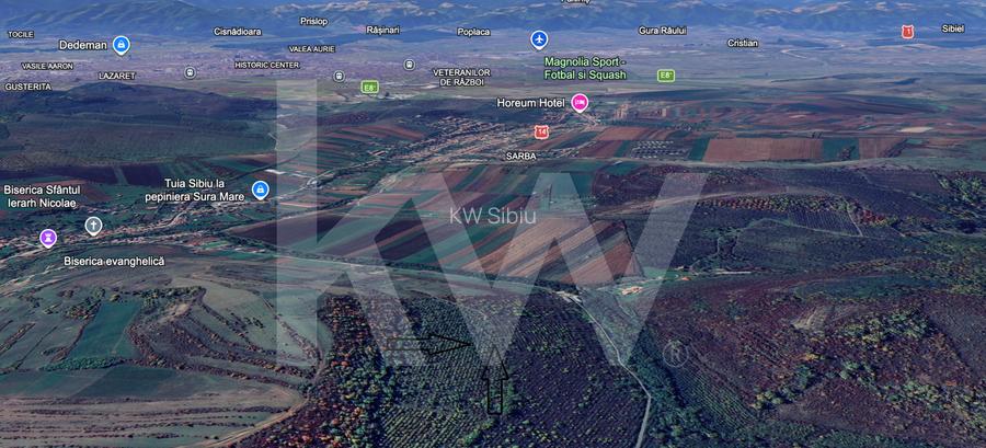 Teren Extravilan de vânzare, Hamba (Sibiu), 38.400 mp (3,84 ha), Pret competitiv - 6
