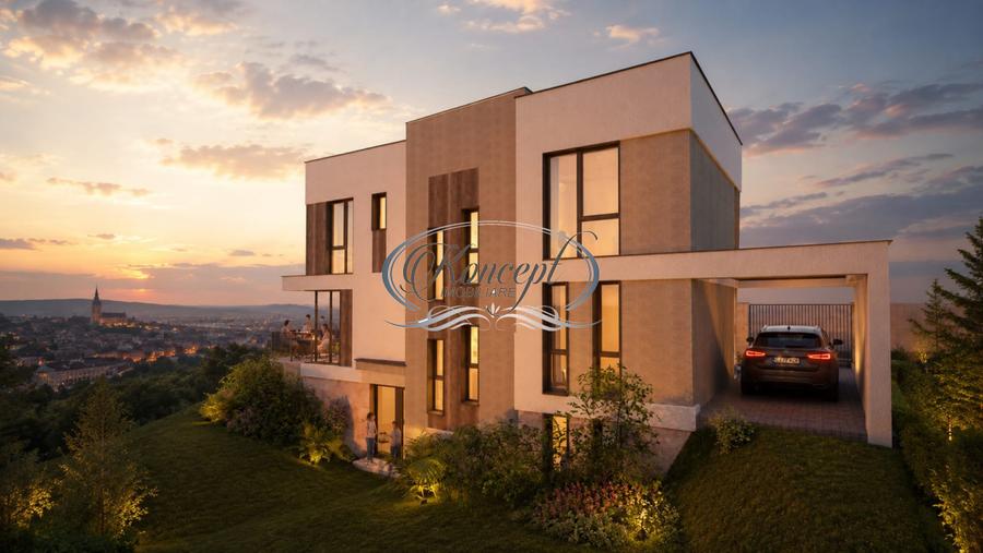 Casa premium cu panorama spectaculoasa in Andrei Muresanu
