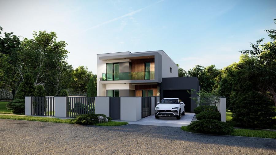 Casa idividuala P+1E - Finisata la cheie