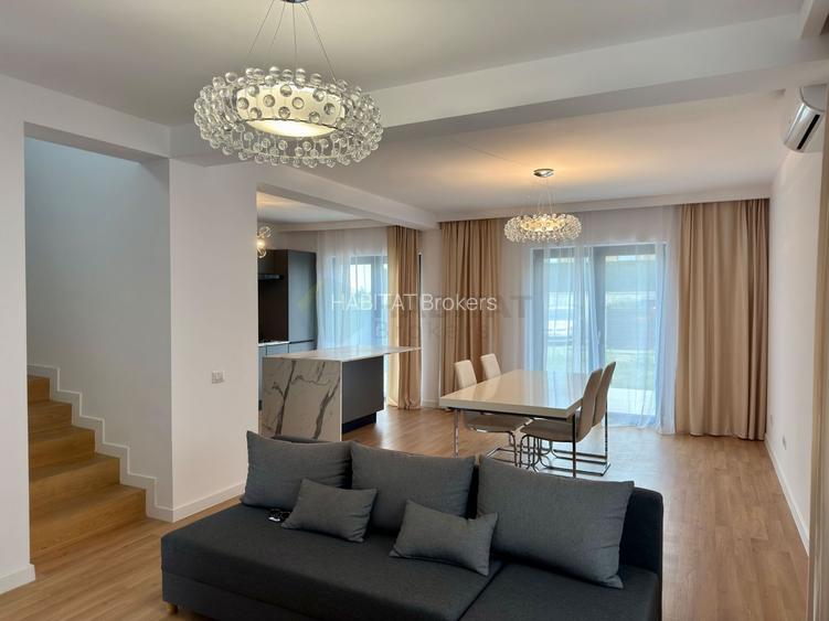 Vilă modernă cu 5 camere de închiriat în Corbeanca - 7