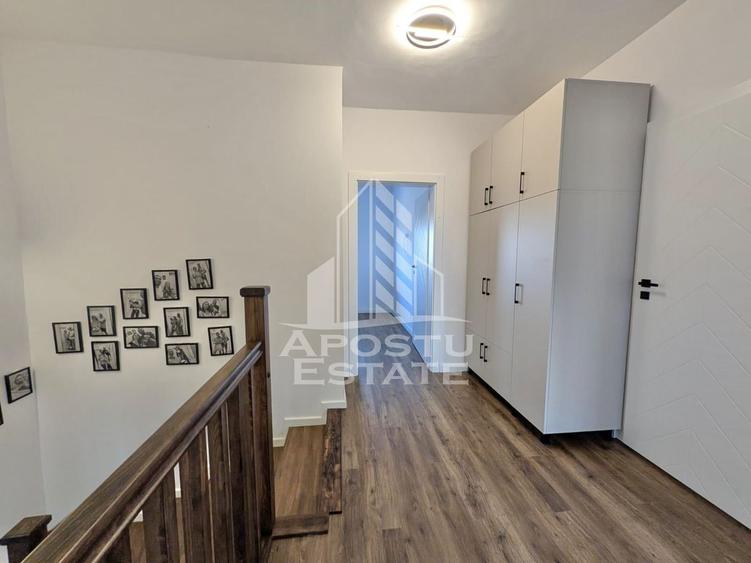 Duplex cu 4 camere si 2 bai complet mobilat si utilat in Giroc.