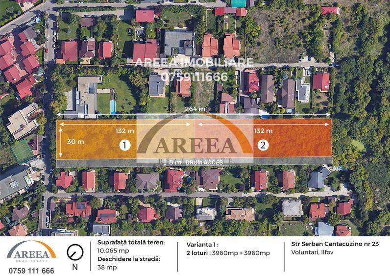 Teren 5.000 mp –propunere din 10.065 mp zona Iancu Nicolae-Jolie Ville