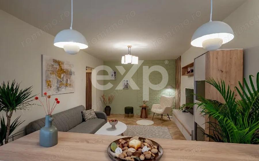 De vânzare apartament 2 camere decomandate, Zona Tic-tac, et. 1/4, Constanta