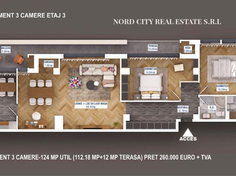 Apartamente 3 camere | Sisesti - Baneasa - Dezvoltator