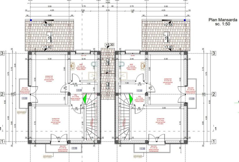 Duplex 4 camere/2bai - 90mp/utili - 147.000E - 6