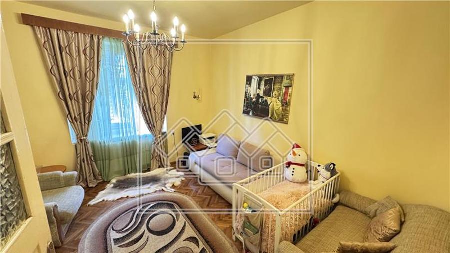 Ap. la vila in Sibiu - curte privata - 114 mp utili - Sub Arini