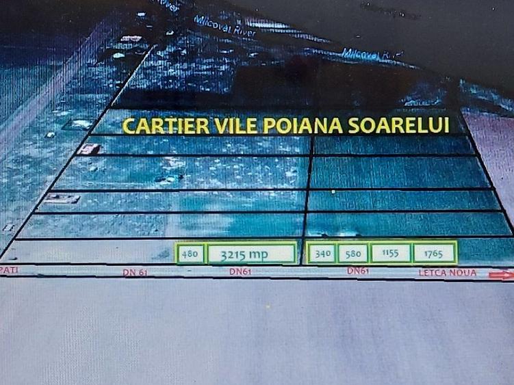 Proprietar teren Intravilan Letca Noua DN61 deschidere 235m