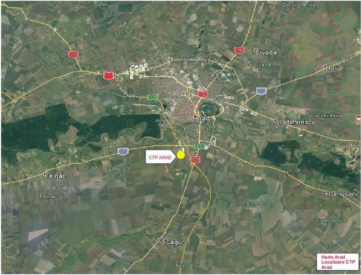 DEPOZIT ÎN ARAD, ÎN CADRUL PARCULUI CTPARK ARAD Vest