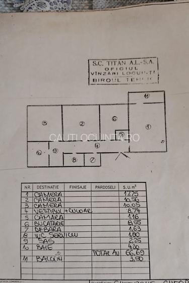 ap 3 camere/ zona Auchan Titan/ centrala proprie/loc parcare nenominal - 9