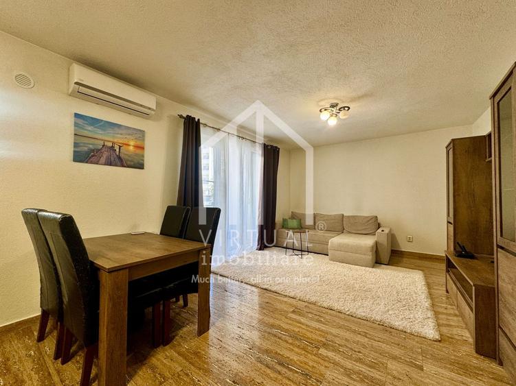 Apartament cu 2 camere, balcon, loc de parcare - zona City Residence