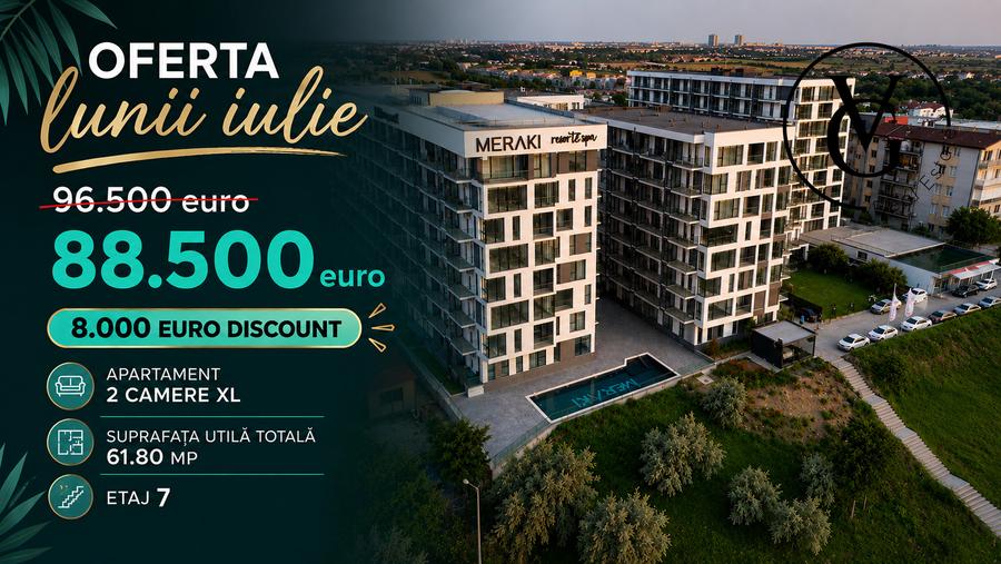 Apartament 2 camere XL | Meraki Resort & Spa | DISCOUNT 8000€