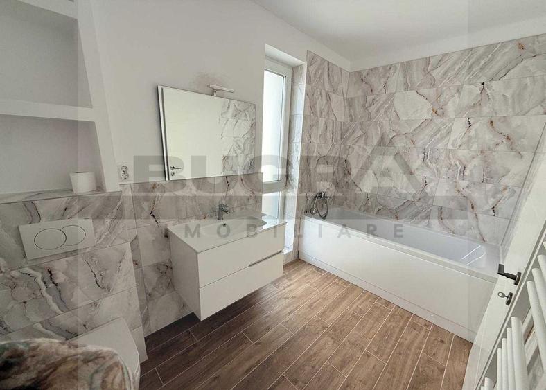 Duplex modern de 4 camere, 125 mp, curte, parcare, zona Auchan Iris
