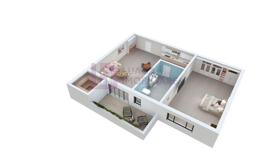 Apartament 2 camere de vanzare | NOU | gradina 20 mp | Lacul lui Binder - 9