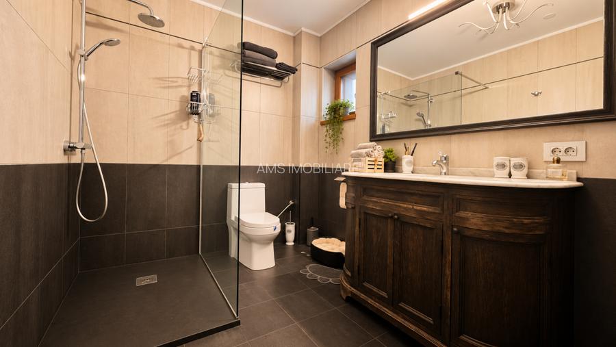 VILA SUPERBA / CURTE PROPRIE VEGETATIE MATURA / COMPLET MOBILATA SI UTILATA - 49