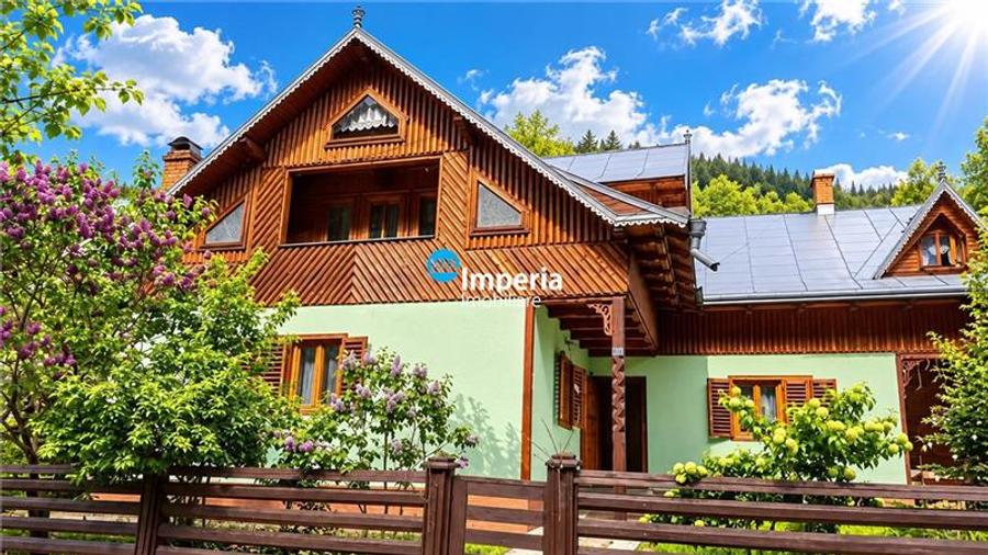 Pensiune/Cabana 394 mp Pojorata - Bucovina | 7 dormitoare |Teren 750 mp