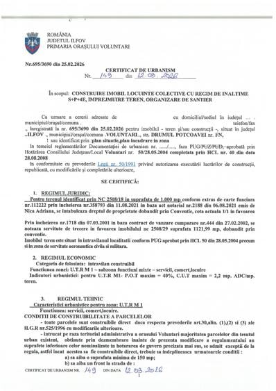 Oportunitate - Teren Iancu Nicolae - Serban Cantacuzino - Ibiza
