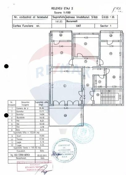 Casa de vanzare 483mp suprafata totala si teren 494mp, Sector 1 - 4