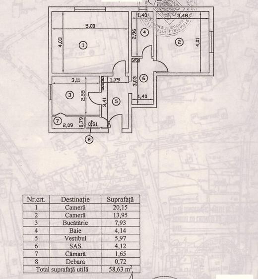 Vanzare Apartament 2 Camere intre Mall Vitan si Nerva Traian