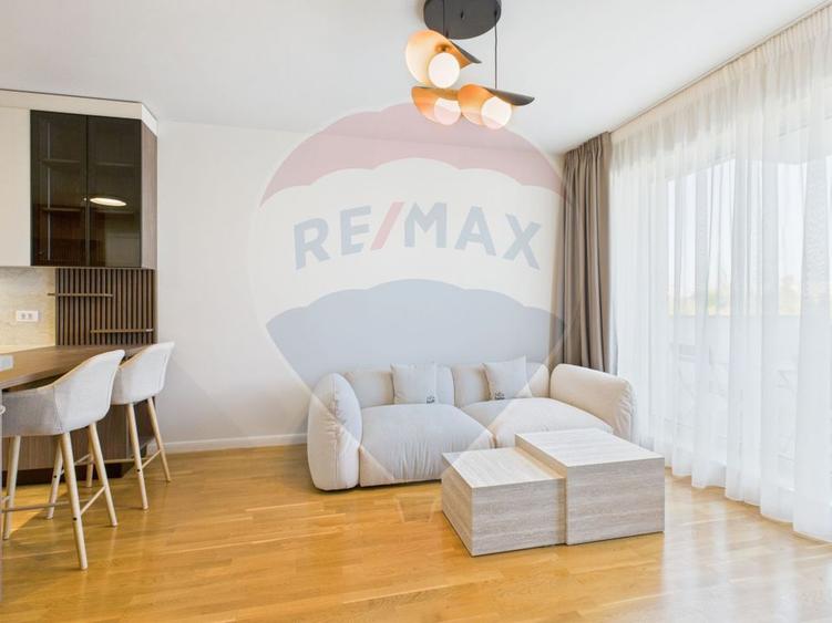 Apartament luminos cu 2 camere si parcare in Luxuria Domenii Residence