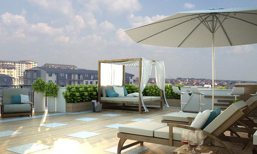 Penthouse de vanzare Militari Chiajna 220mp, imobil 3 cam cu 2 locuri de parcare